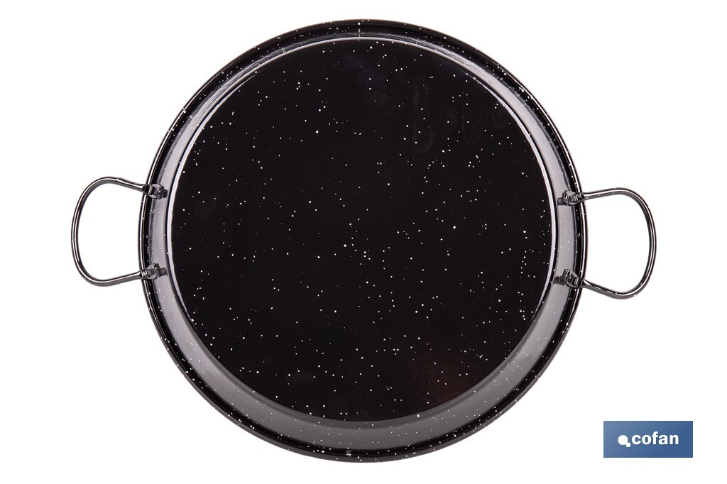 PAELLERA ACERO ESMALTADA INDUCCIÓN Ø30cm