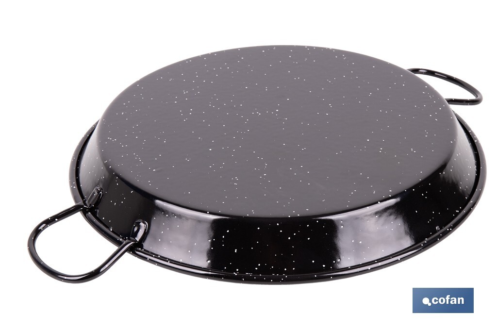 PAELLERA ACERO ESMALTADA INDUCCIÓN Ø30cm