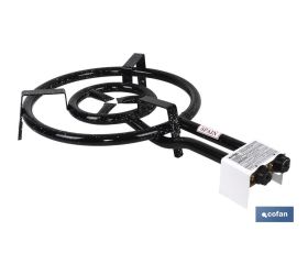 Quemador paellero a gas butano/propano | Diferentes diámetros | Apto para paelleras de acero