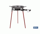 KIT PAELLERA 46CM+QUEMADOR 40CM+ PATAS