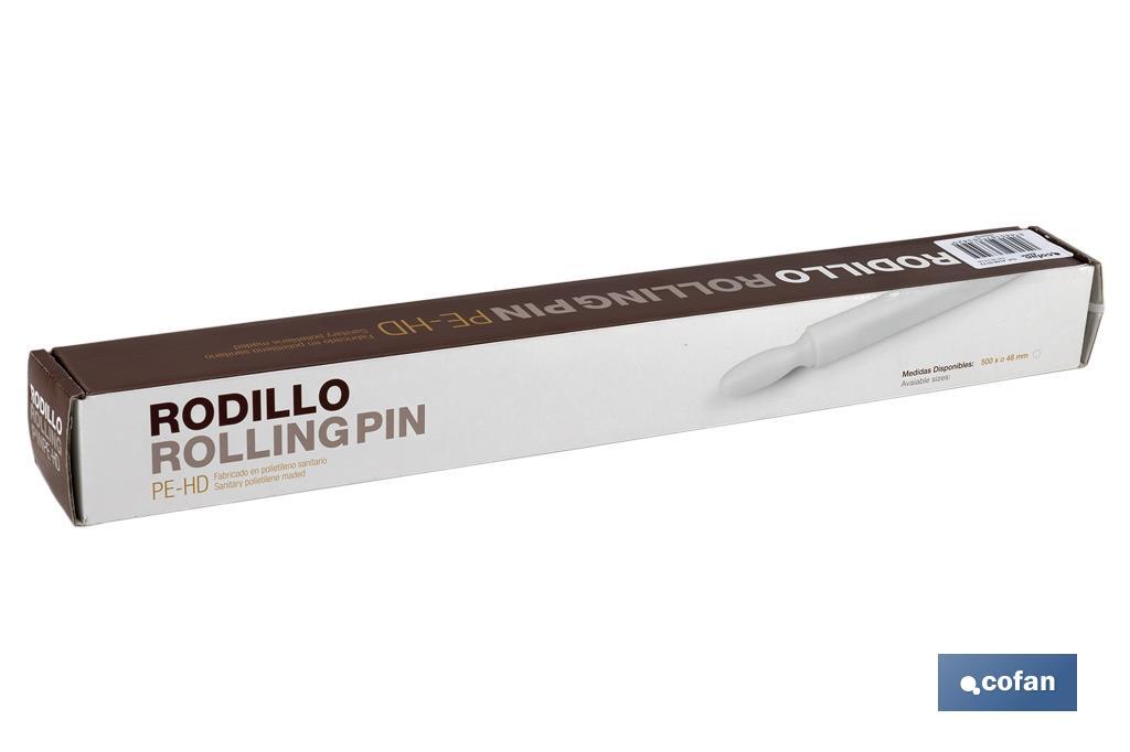 RODILLO PARA AMASAR BLANCO 50X5cm