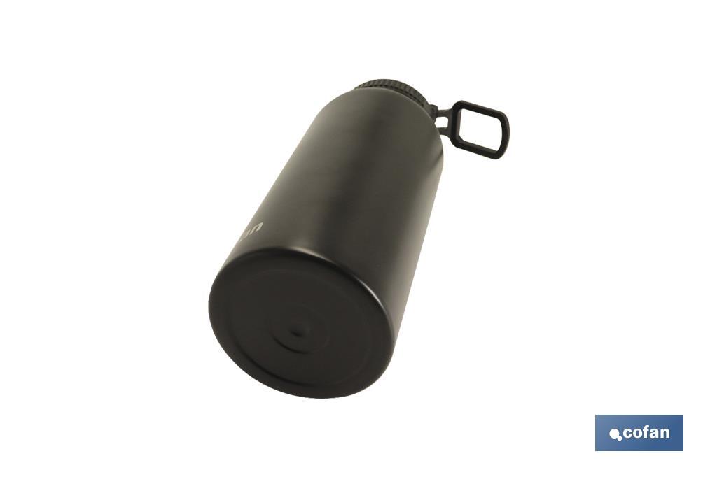 BOTELLA EXTREME DEPORTIVA COLOR NEGRO 550 ml