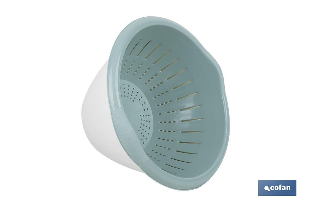 ENSALADERA+ESCURREVERDURAS 5.7 L