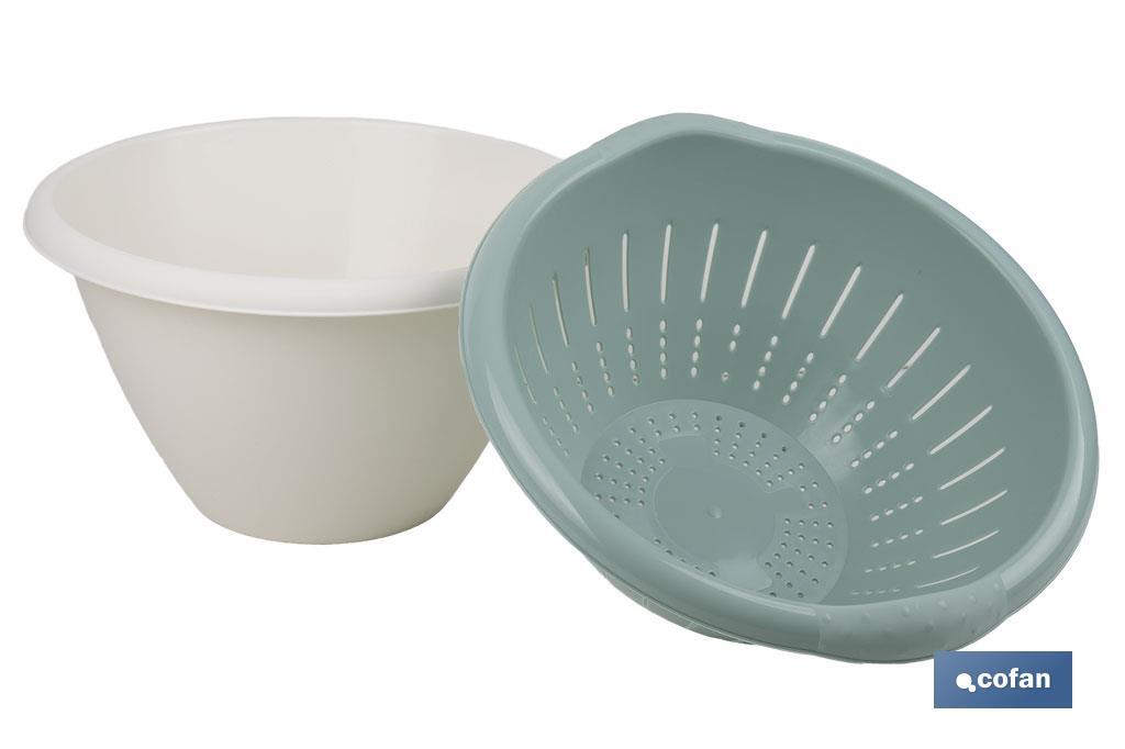 ENSALADERA+ESCURREVERDURAS 5.7 L