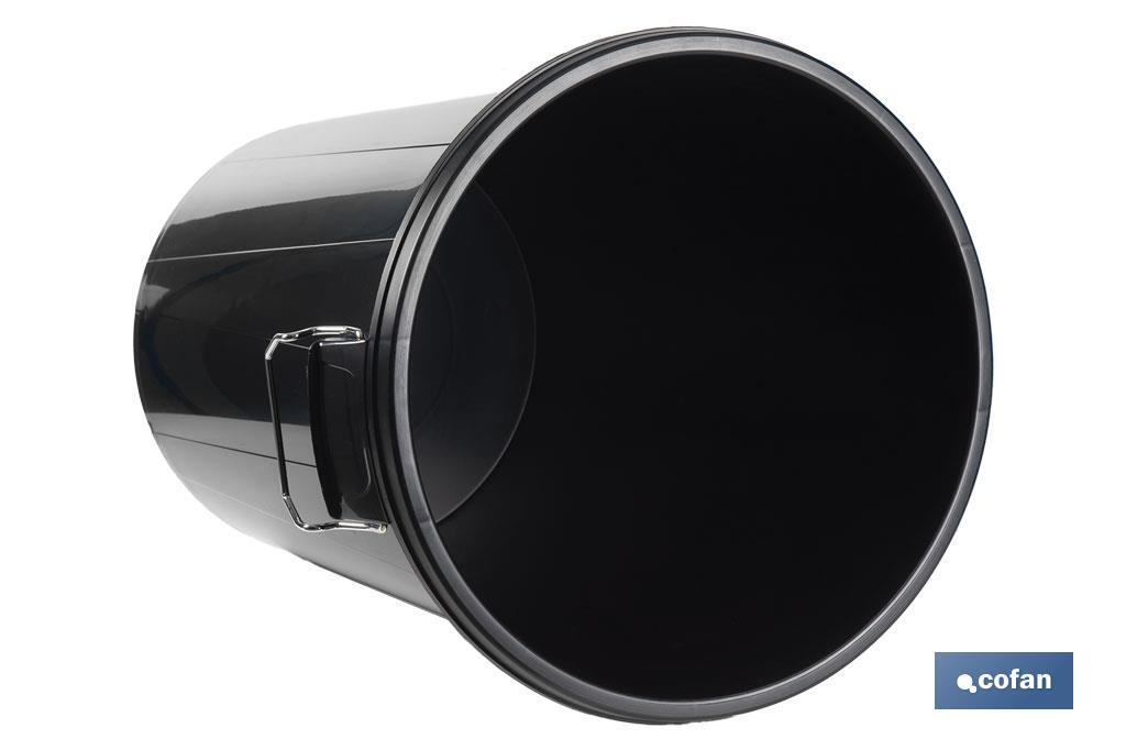 CUBO DE BASURA CON ASAS METÁLICAS 100 L