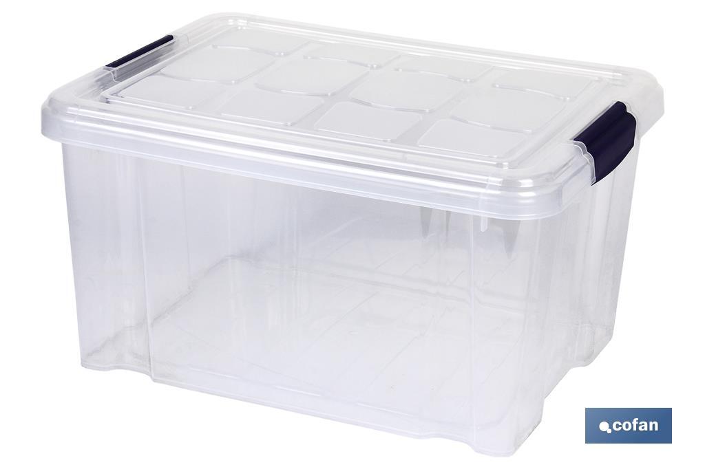 CAJA DE ORDENACION  9L MODELO RICORDI 37X26X14cm POLIPROPILENO
