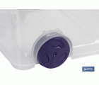 CAJA ORDENACION CON RUEDAS 30L MODELO RICORDI 73X41X18cm