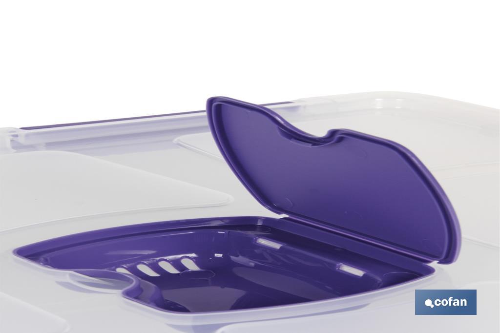 CAJA ORDENACION CON RUEDAS 30L MODELO RICORDI 73X41X18cm