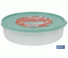 FIAMBRERA TORTILLA REDONDA VERDE 24.5X6.5cm