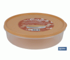 FIAMBRERA TORTILLA REDONDA NARANJA   24.5X6.5cm