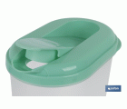 JARRA DE AGUA 2L VERDE  MODELO MANANTIAL 25X19X9.5CM VENTA UNITARIA
