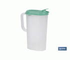 JARRA DE AGUA 2L VERDE  MODELO MANANTIAL 25X19X9.5CM