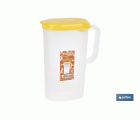 JARRA DE AGUA 2L AMARILLO  MODELO MANANTIAL 25X19X9.5cm