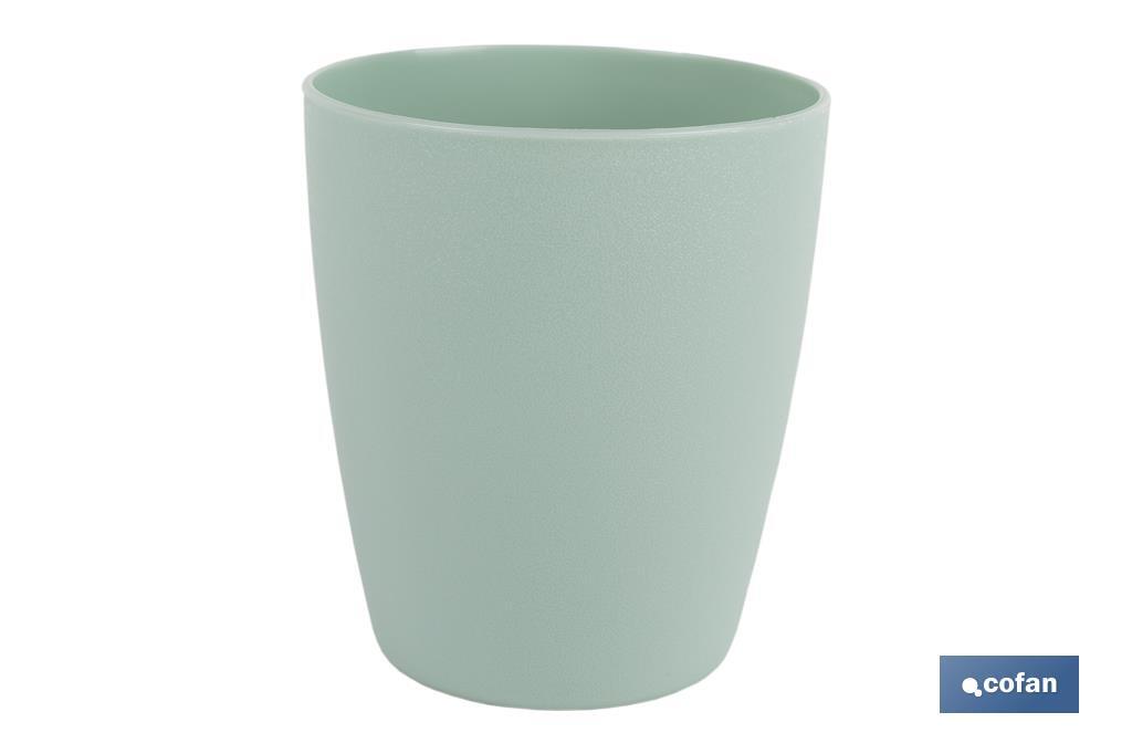 VASO DE AGUA VERDE AGUA MODELO NARA 400ml