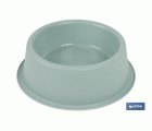 COMEDERO REDONDO  VERDE AGUA 24.5X7.5 cm
