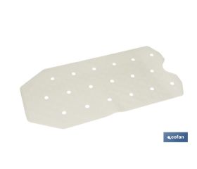 Alfombrilla de baño rectangular | Adecuada para bañera o ducha | Superficie antideslizante | Varios colores | Medidas: 36 x 72 cm