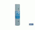 ALFOMBRA ANTIDESLIZANTE CON VENTOSAS BAÑERA/DUCHA AZUL CLARO 36 X 72 cm