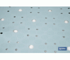 ALFOMBRA ANTIDESLIZANTE CON VENTOSAS BAÑERA/ DUCHA AZUL CLARO 53 X 53 cm