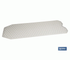 Alfombrilla de baño rectangular | Adecuada para bañera o ducha | Superficie antideslizante | Varios colores | Medidas: 40 x 104 cm