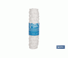 ALFOMBRA PLUS ANTIDESLIZANTE CON VENTOSAS BAÑERA /DUCHA BLANCO 40 X104 cm
