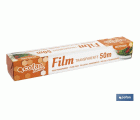 Film Transparente Doméstico | Estuche con sierra de corte | Especial para usar en cocina