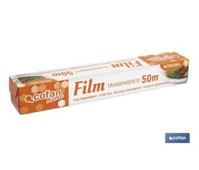 Film Transparente Doméstico | Estuche con sierra de corte | Especial para usar en cocina
