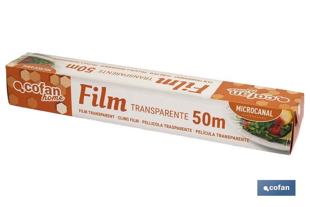FILM TRANSPARENTE DOMÉSTICO 50M