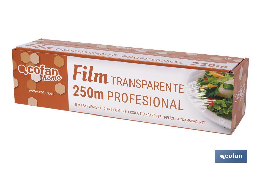 FILM TRANSPARENTE PROFESIONAL 250M 0.953KG