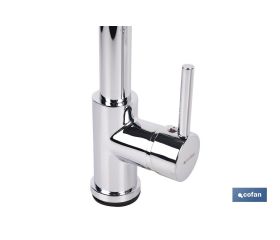 GRIFO DE COCINA MONOMANDO CON ROCIADOR