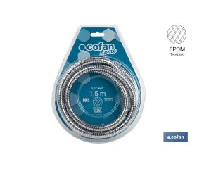 FLEXO DUCHA INOXIDABLE EXTENSIBLE 1,5m