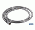 Flexo de Ducha Inoxidable Extensible | Medidas  1,75 / 2,2m | Rosca 1/2