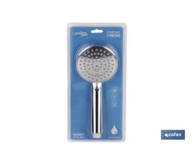 MANGO DUCHA CROMADO 3 FUNCIONES AHORRO AGUA