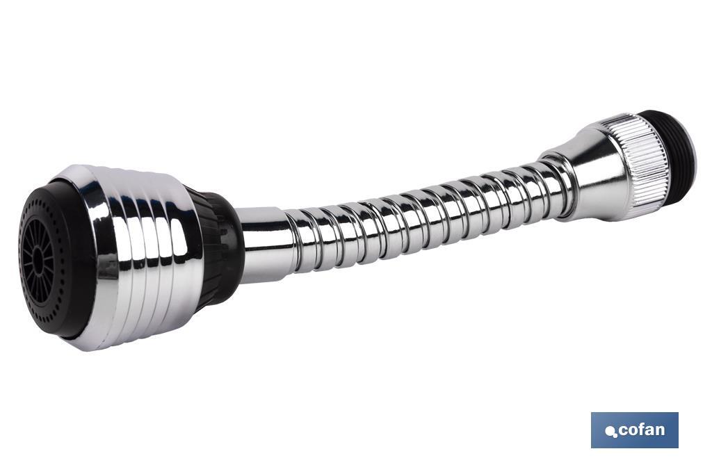 BORBOTEADOR 15CM 2 FUNCIONES CON FILTRO DE AHORRO DE AGUA