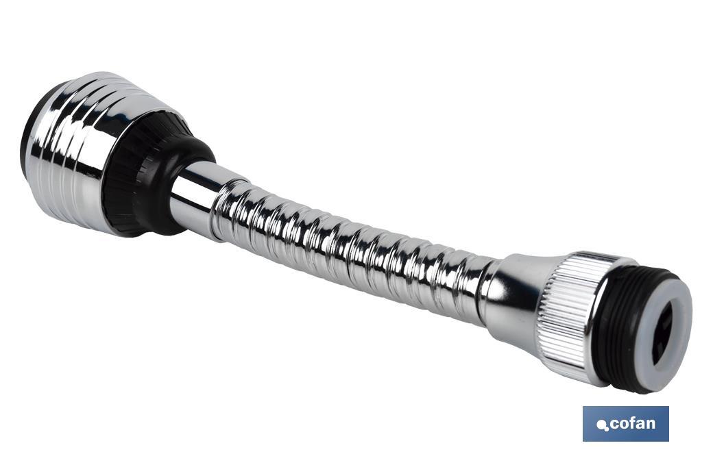 BORBOTEADOR 15CM 2 FUNCIONES CON FILTRO DE AHORRO DE AGUA