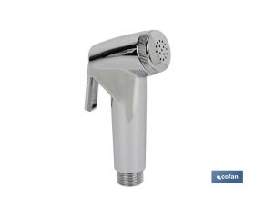 KIT GRIFO DE DUCHA CROMADO CON PULSADOR+COLGADOR+FLEXO