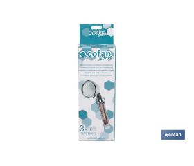 MANGO DE DUCHA IÓNICA CON ESFERAS MINERALES TRES FUNCIONES MODELO RELAX