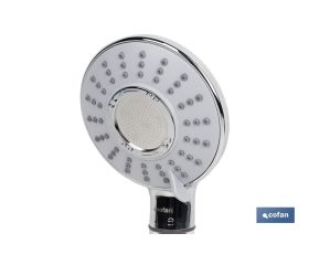 MANGO DE DUCHA IÓNICA CON ESFERAS MINERALES TRES FUNCIONES MODELO SPA