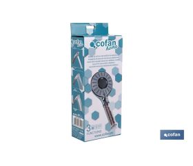 MANGO DE DUCHA IÓNICA CON ESFERAS MINERALES TRES FUNCIONES MODELO SPA