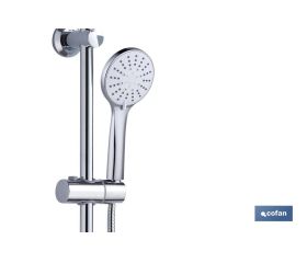 COLUMNA DE DUCHA REDONDA 5 FUNCIONES