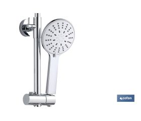 COLUMNA DUCHA 5 FUNCIONES GRIFO TERMOSTÁTICO 80-115