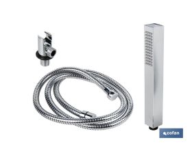 PANEL DE DUCHA ACERO INOXIDABLE ACABADO CEPILLADO 4 FUNCIONES 1.29 X 22,3 CM