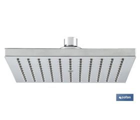 CABEZAL DUCHA CUADRADO LATÓN 200 X 200 MM