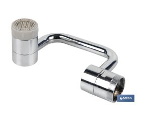 AIREADOR DE GRIFO EXTENSION GIRATORIO METRICA 24- 9X6X2.5 CM