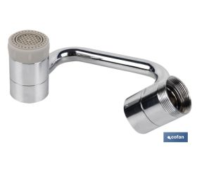 AIREADOR DE GRIFO EXTENSION GIRATORIO METRICA 24- 9X6X2.5 CM