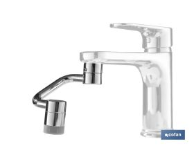 AIREADOR DE GRIFO EXTENSION GIRATORIO METRICA 24- 9X6X2.5 CM