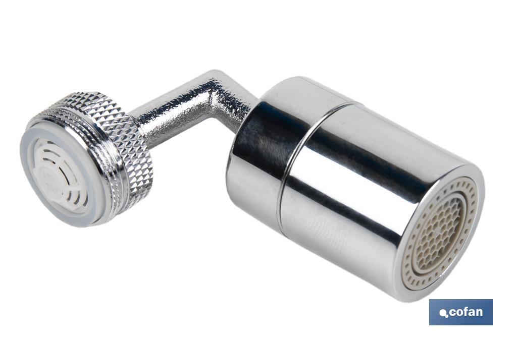 AIREADOR DE GRIFO ANTISALPICADURAS METRICA 24  DIAMETRO 2.7 CM