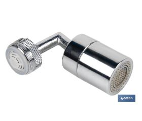 AIREADOR DE GRIFO ANTISALPICADURAS METRICA 24  DIAMETRO 2.7 CM