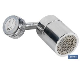 AIREADOR DE GRIFO ANTISALPICADURAS METRICA 24  DIAMETRO 2.7 CM