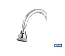 AIREADOR DE GRIFO COCINA 4 FUNCIONES  5.8 x 8 cm METRICA 22 mm