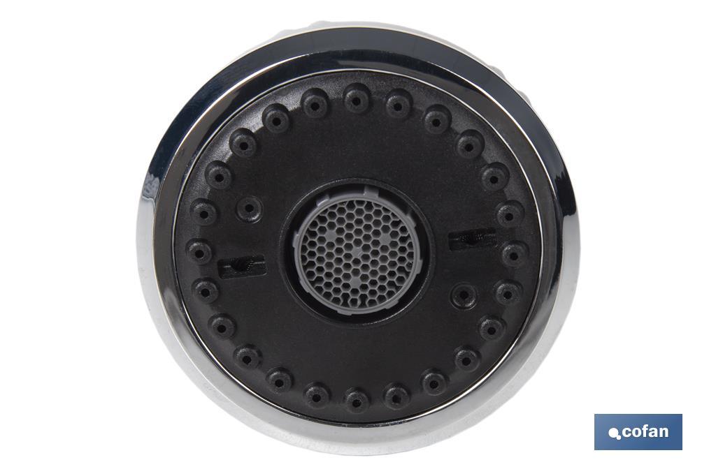 AIREADOR DE GRIFO COCINA 4 FUNCIONES  5.8 x 8 cm METRICA 22 mm